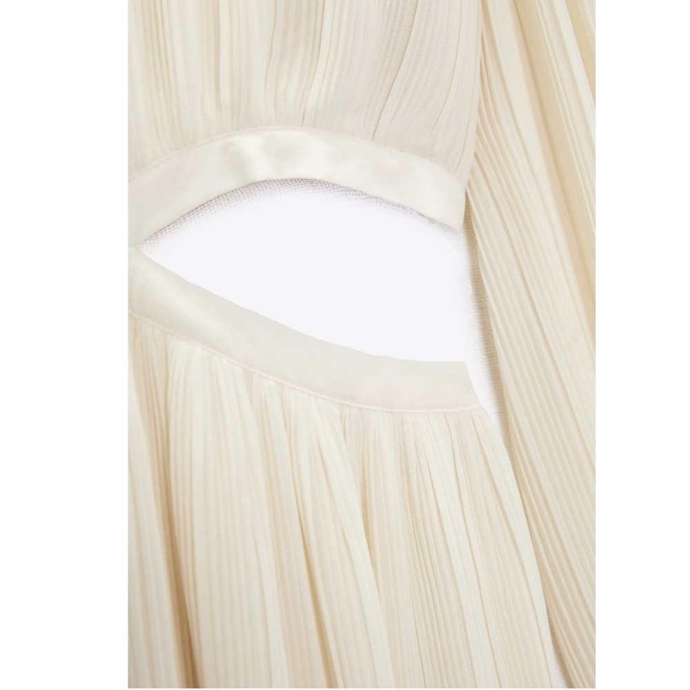 Zara CUT OUT PLEATED DRESS - Picture 7 of 10